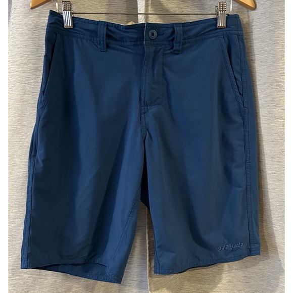 Patagonia Other - Patagonia‎ Shorts Mens Size 30 Stretch Wavefarer Walk Blue Hiking Outdoors 86641